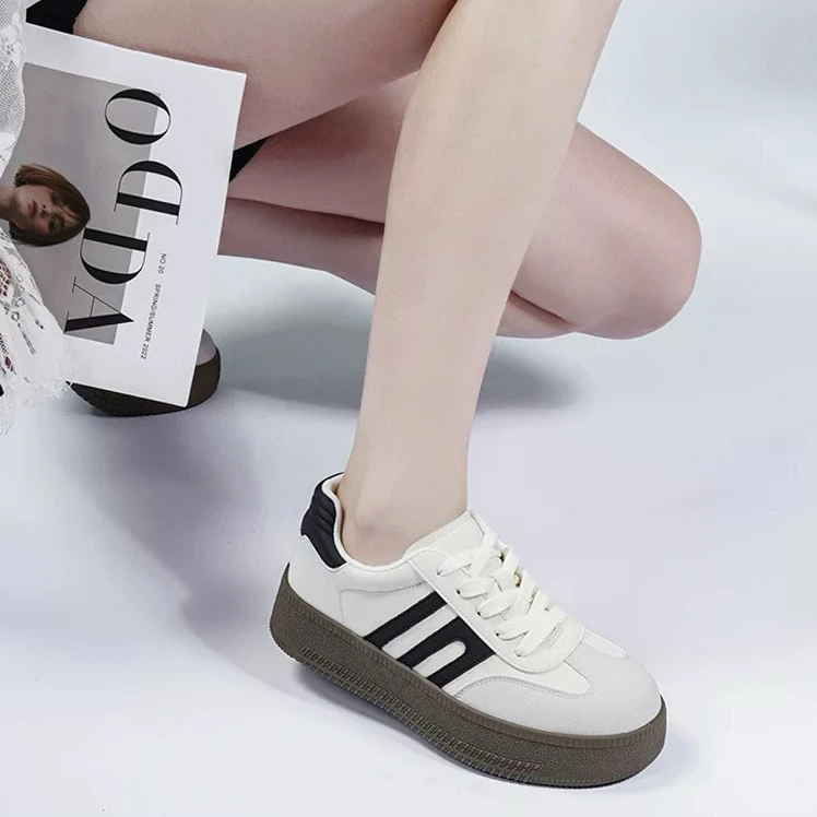 大东新款2025秋季复古百搭潮流德训板鞋运动休闲女鞋0211高能感