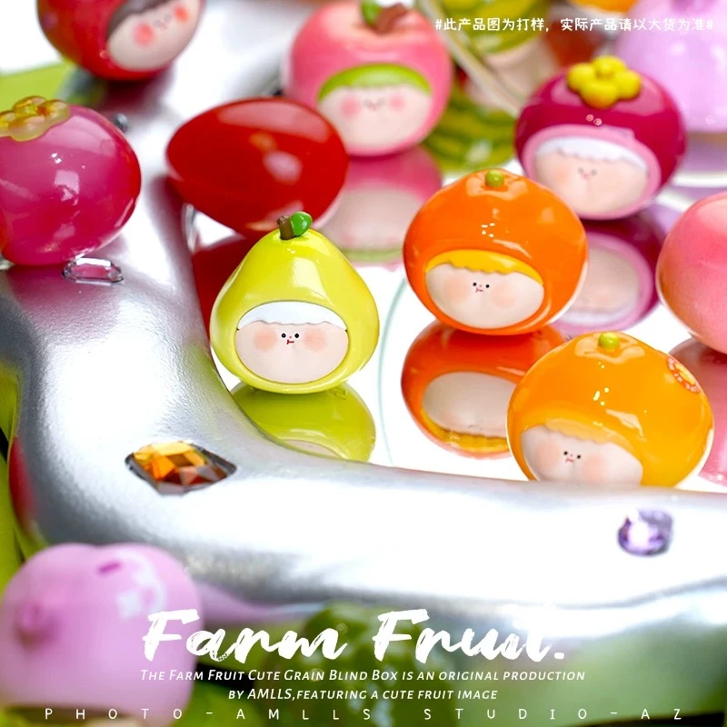 阿玛莉莉丝农场水果萌粒系列盲袋潮玩摆件周边可爱玩具礼物