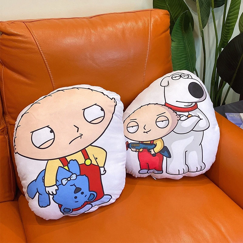 恶搞之家饺子玩偶布莱恩公仔brian公仔皮特毛绒玩具狗狗儿童礼物