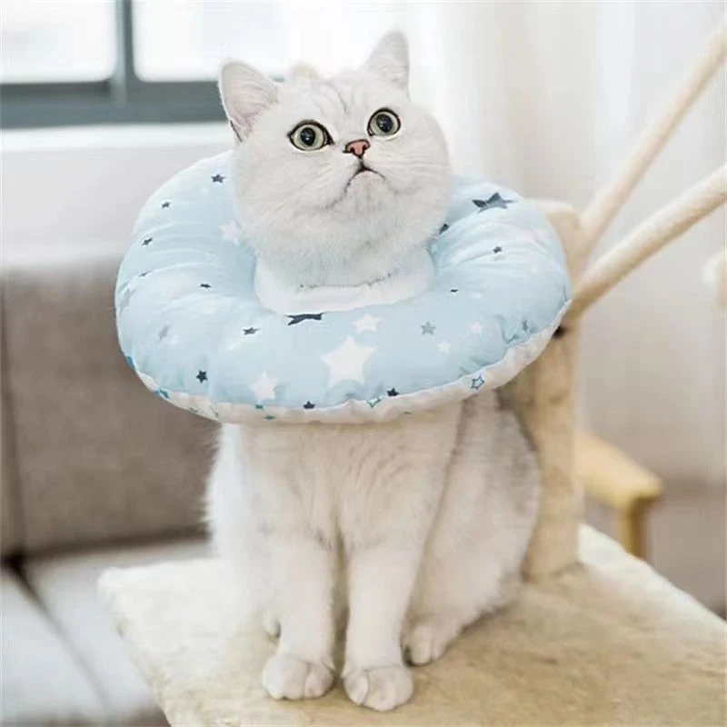 猫咪项圈伊丽莎白圈狗狗防舔软头套伊莉伊利沙白羞耻脖圈绝育用品