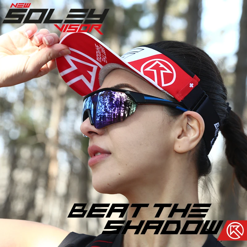 BigK大KSOLEYVISOR2.0马拉松跑步轻量运动速干空顶帽男女同款