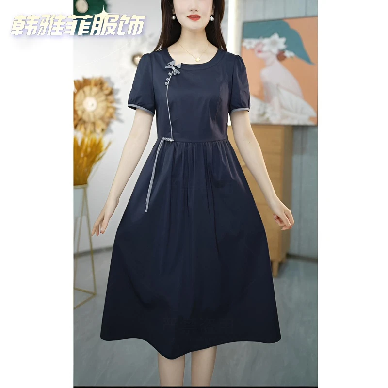 修身小个子女装2024新款夏季气质显瘦遮肉时尚休闲百搭宽松小个子