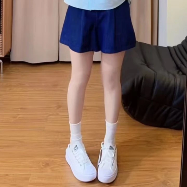 2108余小鱼 白色云朵厚底鞋低帮运动休闲百搭减龄小白鞋帆布鞋女