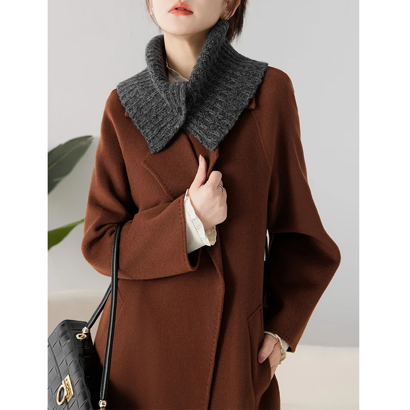 丹麦的冬季！钟爱一生灰黑围脖【老敏哥SC极简DW1020087】