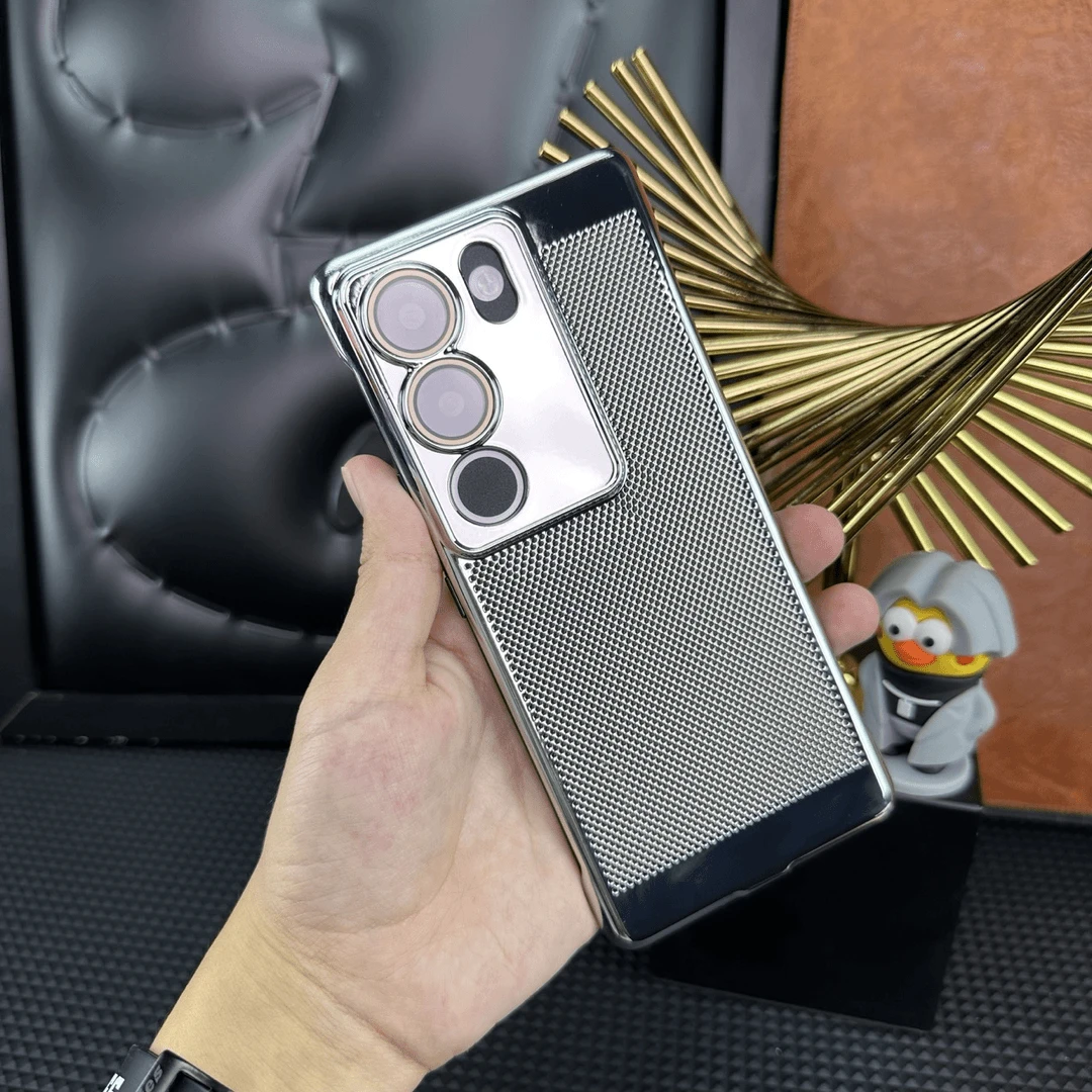 适用于vivo S17/Pro/T 超薄电镀 全包镜头护镜高档散热透气壳网红