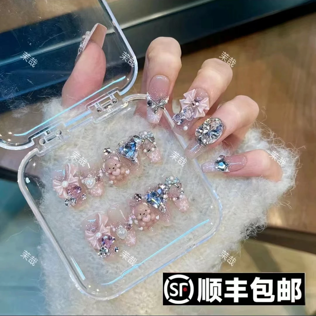 茉哉【甜心教主】纯手工定制拆卸穿戴甲A3293