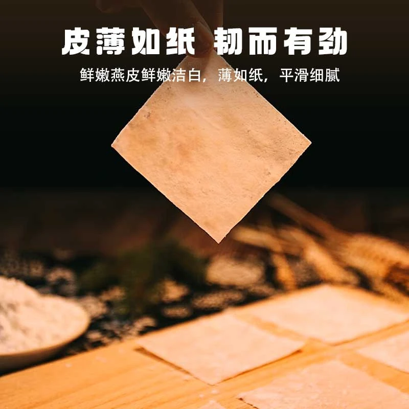 福州肉燕皮馄饨扁食云吞新鲜纯手工捶打制作福建特产批发商用500g