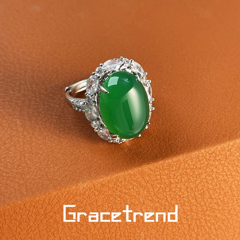 Grace trend 铜合金戒指 高级感气质轻奢时尚百搭开口戒指TZ-362