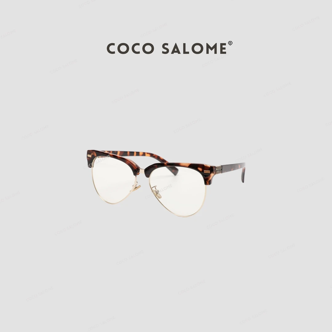 COCO SALOME【半框眼镜】复古时尚平光镜