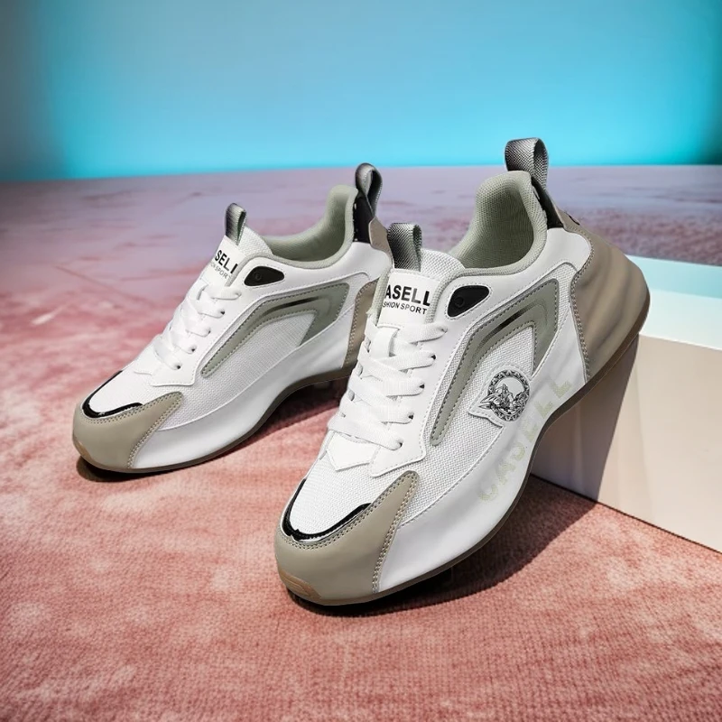 男鞋运动鞋时尚休闲老爹鞋秋季透气网面国潮