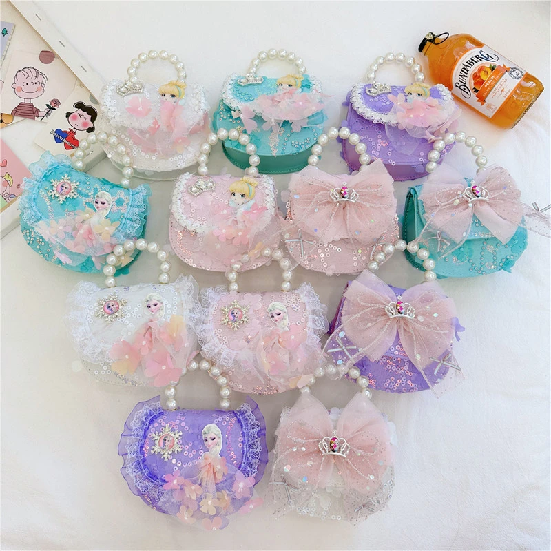 小女孩斜挎包女童手提小包潮儿童包包2023新款公主洋气迷你零钱包