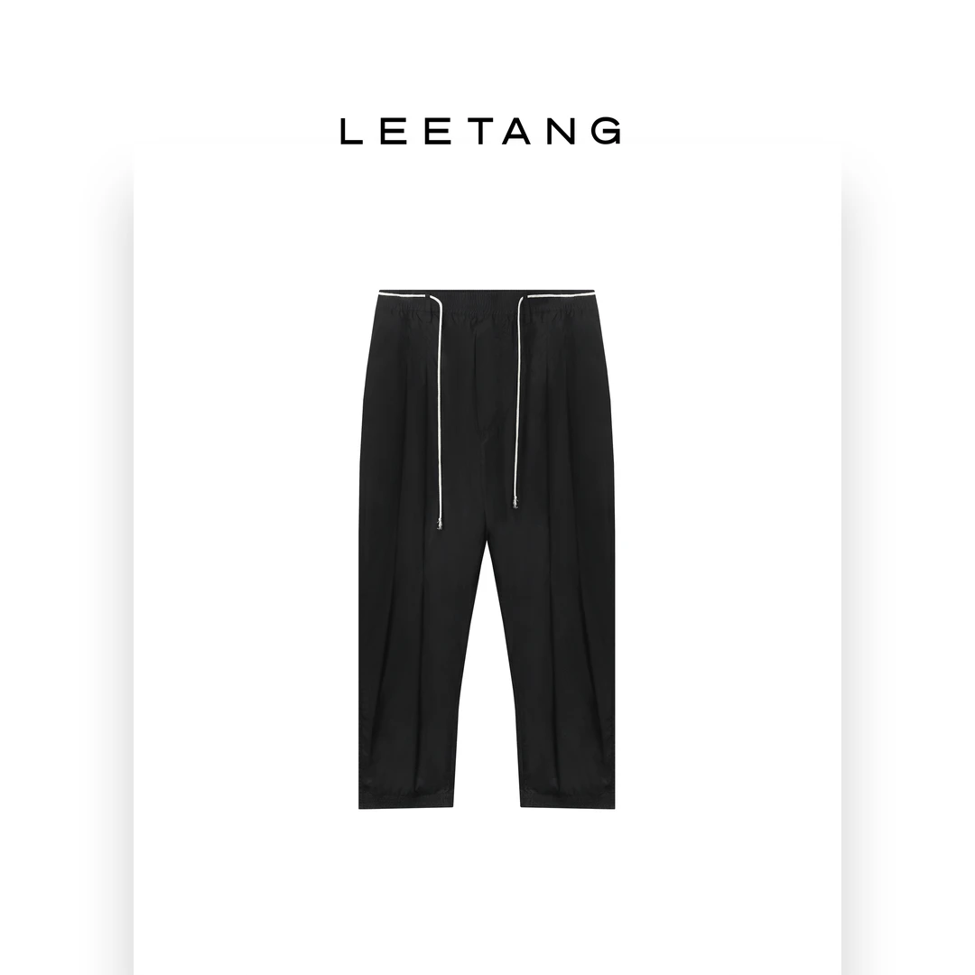 【LEETANG】三杠胶印休闲裤LT-ZS2003
