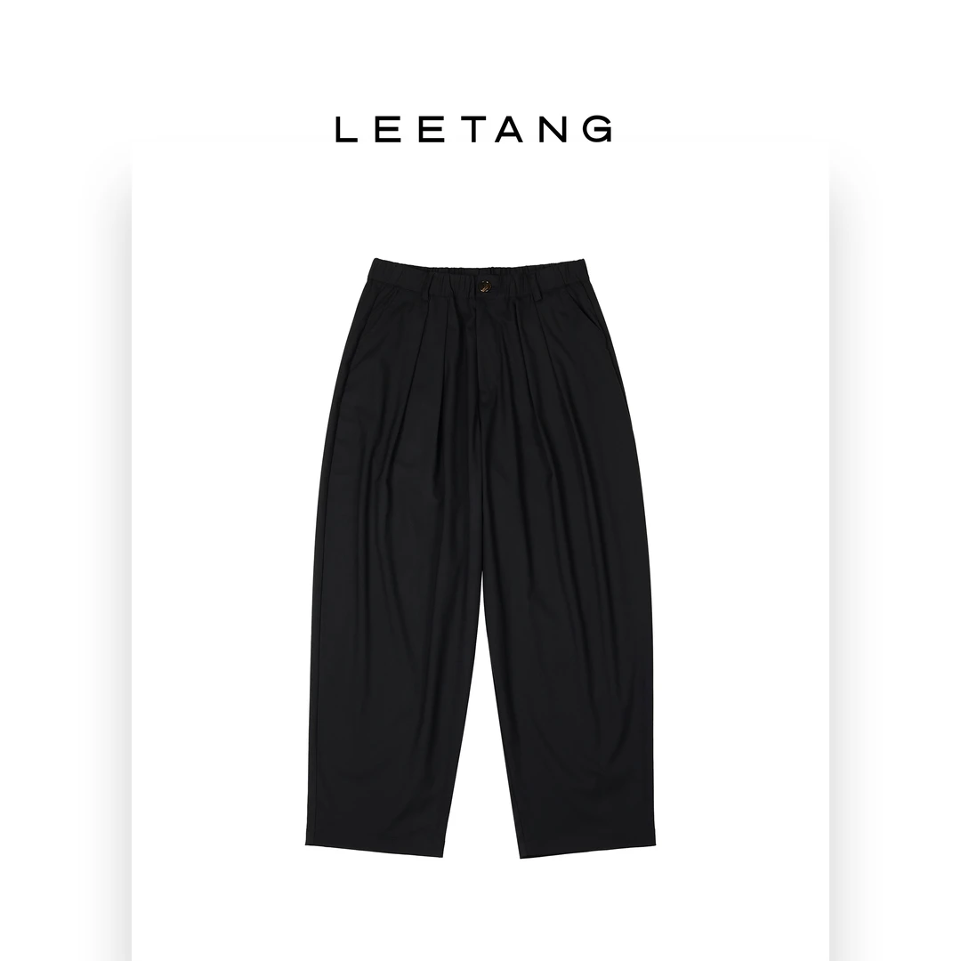 【LEETANG】简约时尚松紧腰休闲裤LT-Y1093