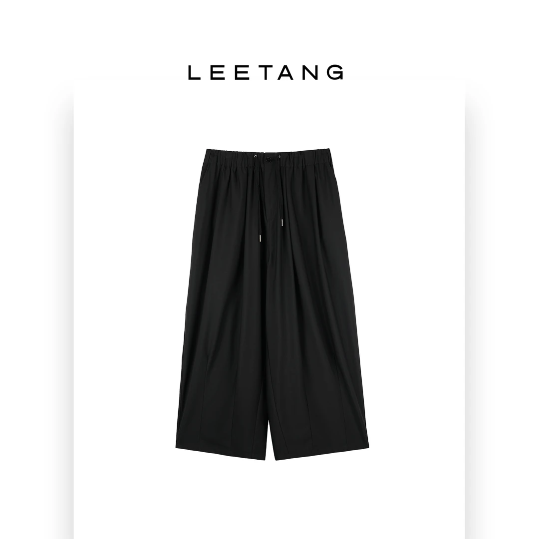 【LEETANG】时尚简约阔腿裤LT-XY019