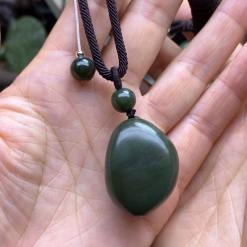 【闪购商品】岫岩河磨玉（透闪石质玉）挂件未镶嵌