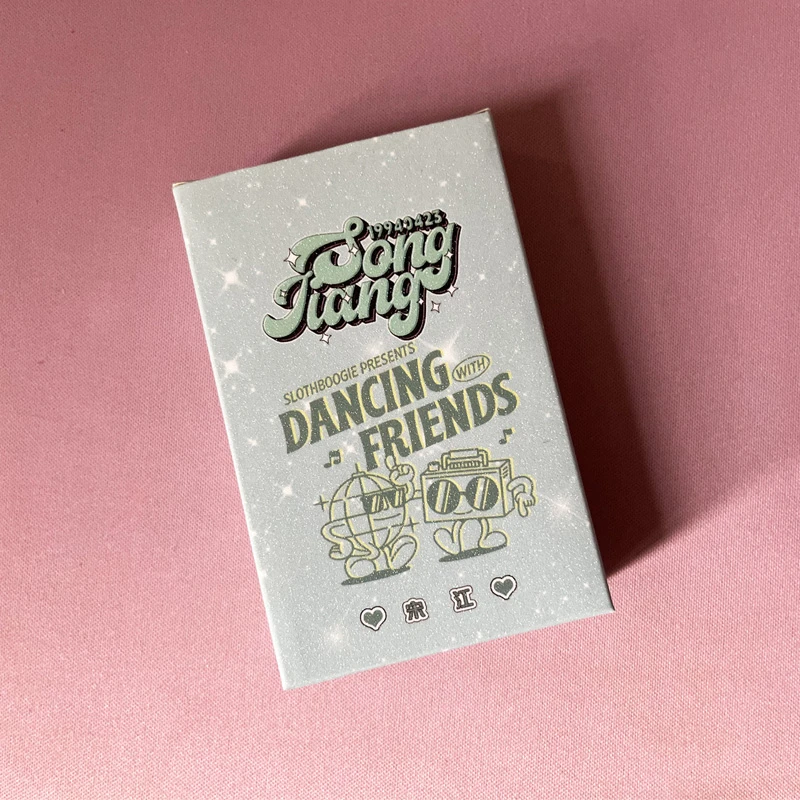 宋江周边小卡50张个人照片写真图集镭射闪卡自印收藏小卡片