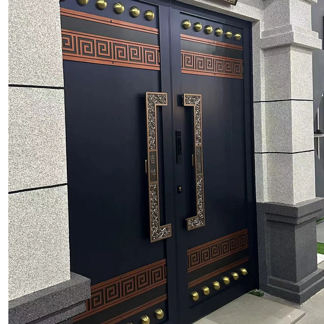 惠风和畅铝合金大门 门楼