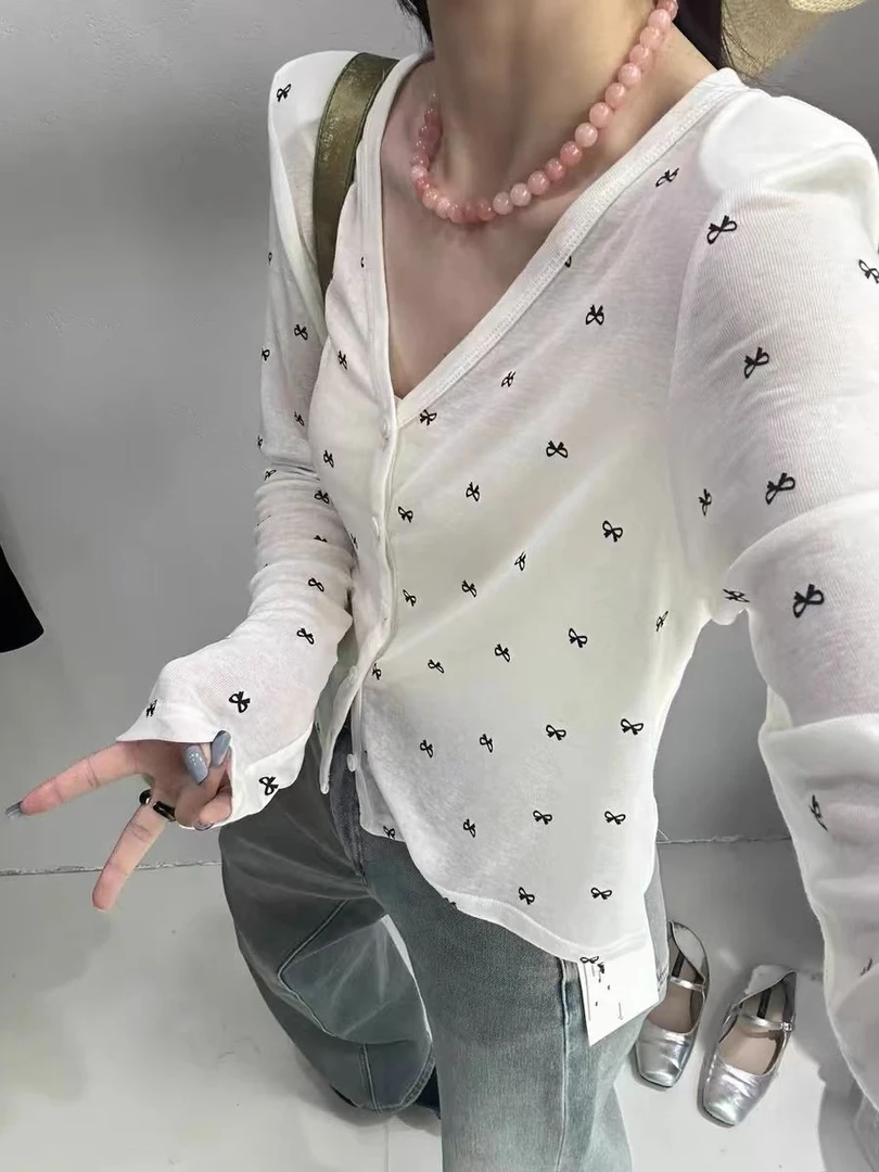 【9600款微喇牛仔裤】【次日发货】网红针织时尚长袖百搭质ins牛仔裤