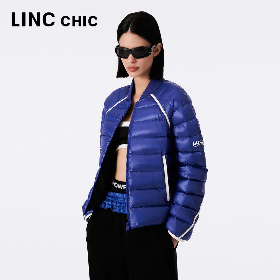 【明星同款】LINC金羽杰秋冬新款面包羽绒服Y23801225