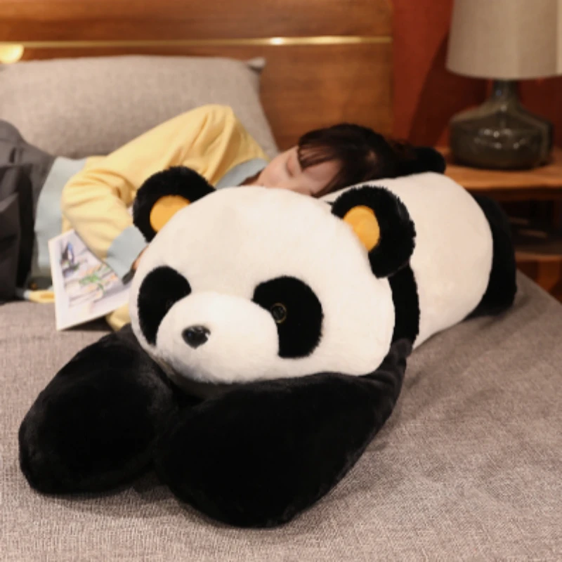 可爱熊猫抱枕 床上玩偶布娃娃 女生宿舍睡觉抱枕 车内抱枕靠枕SLB