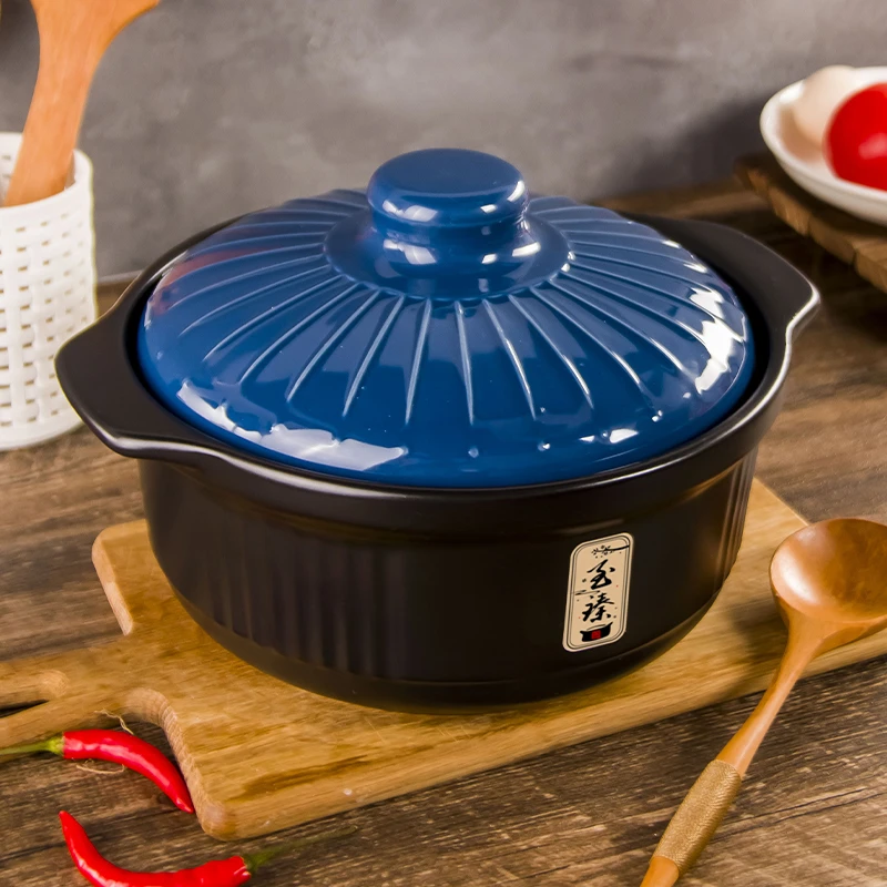 康舒进口砂锅煲炖排骨燃气炖锅大容量煲汤沙锅陶瓷锅至臻