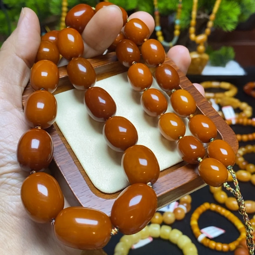 【闪购商品】蜜蜡颈饰未镶嵌C****思项链