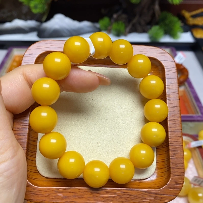 【闪购商品】蜜蜡手链未镶嵌手串