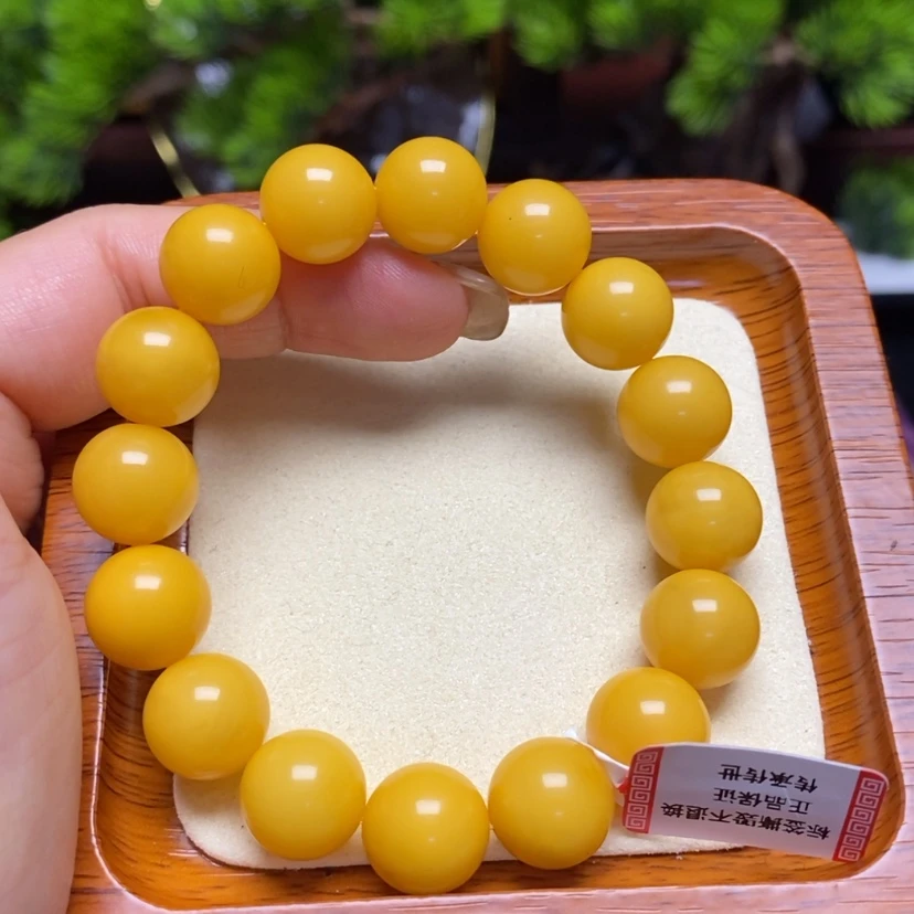 【闪购商品】蜜蜡手链未镶嵌D****y手串