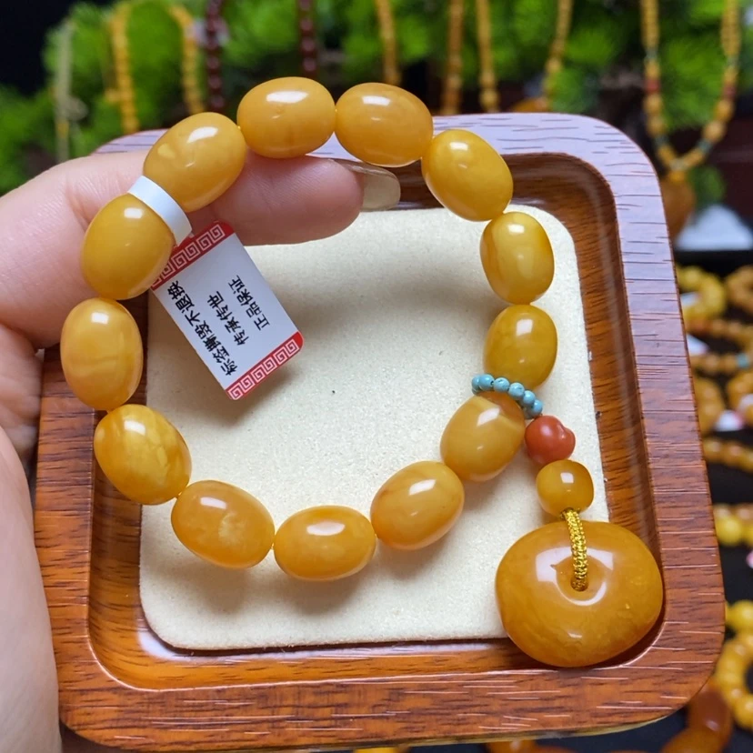【闪购商品】蜜蜡手链未镶嵌手串