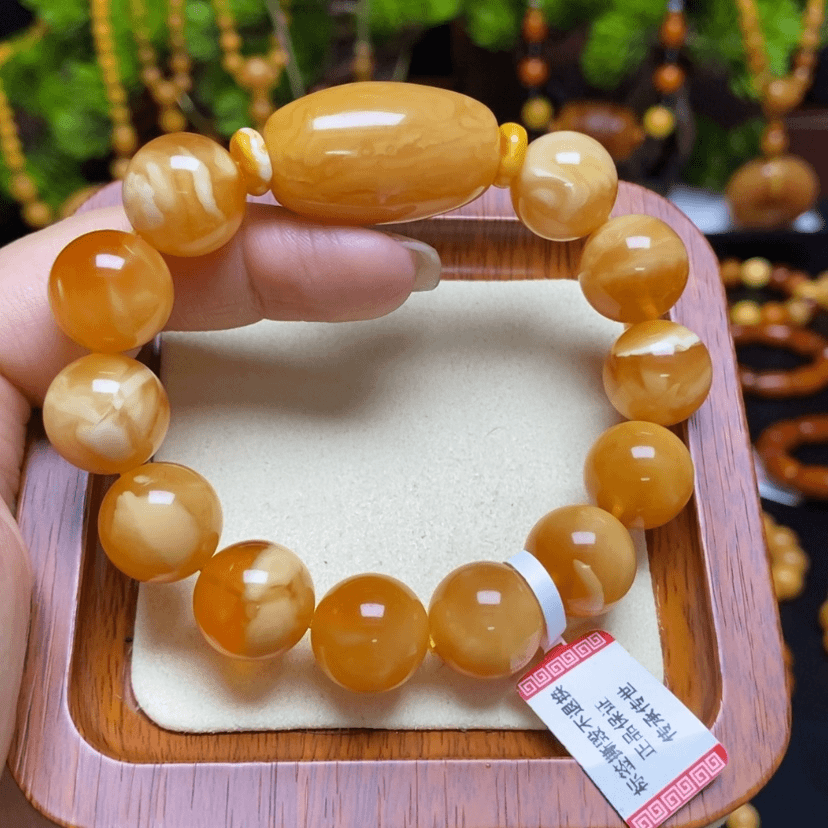 【闪购商品】蜜蜡手链未镶嵌手串