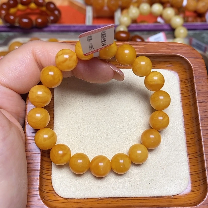 【闪购商品】蜜蜡手链未镶嵌手串