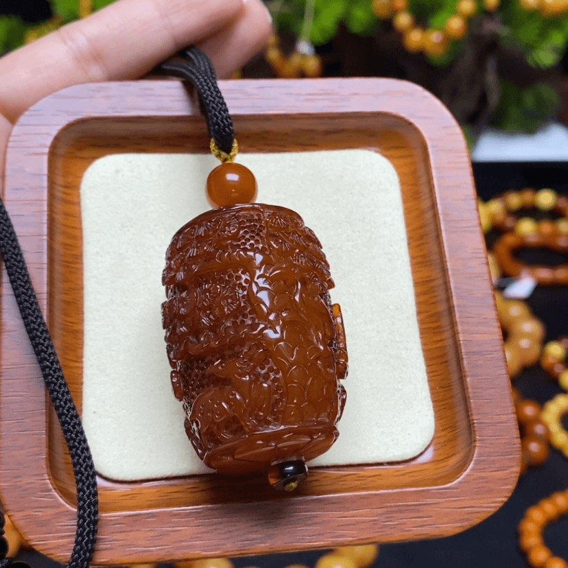 【闪购商品】蜜蜡颈饰未镶嵌项链