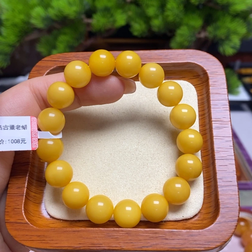 【闪购商品】蜜蜡手链未镶嵌手串