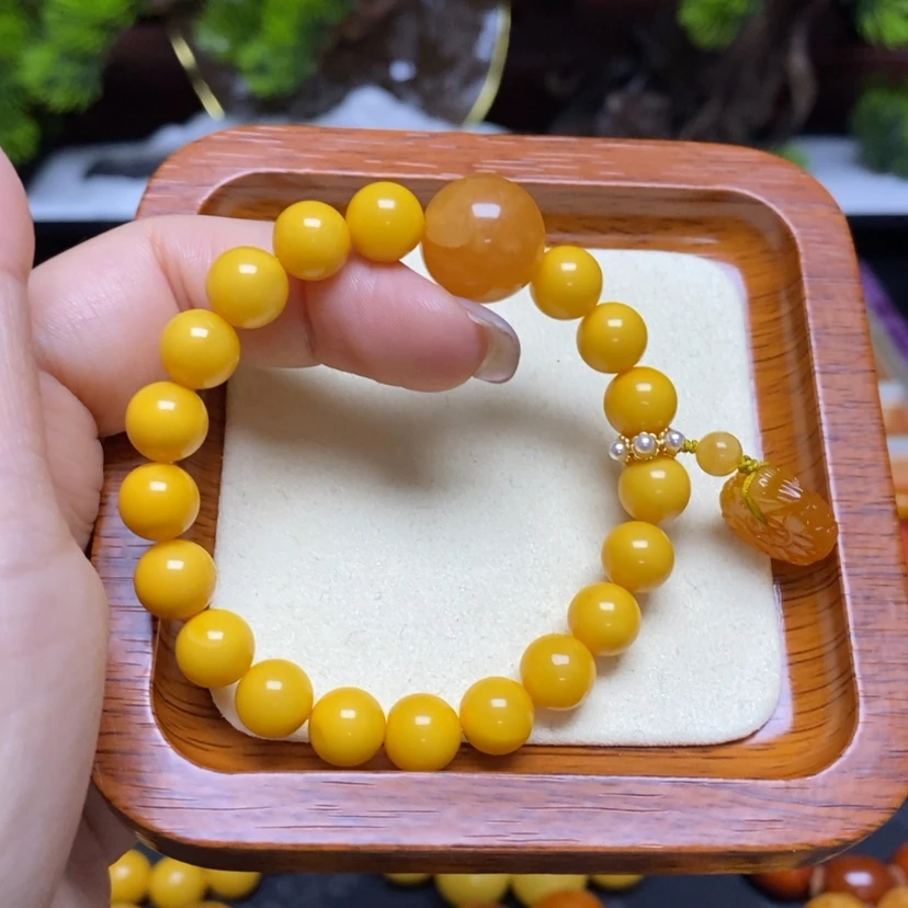 【闪购商品】蜜蜡手链未镶嵌手串