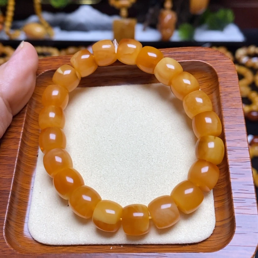 【闪购商品】蜜蜡手链未镶嵌手串
