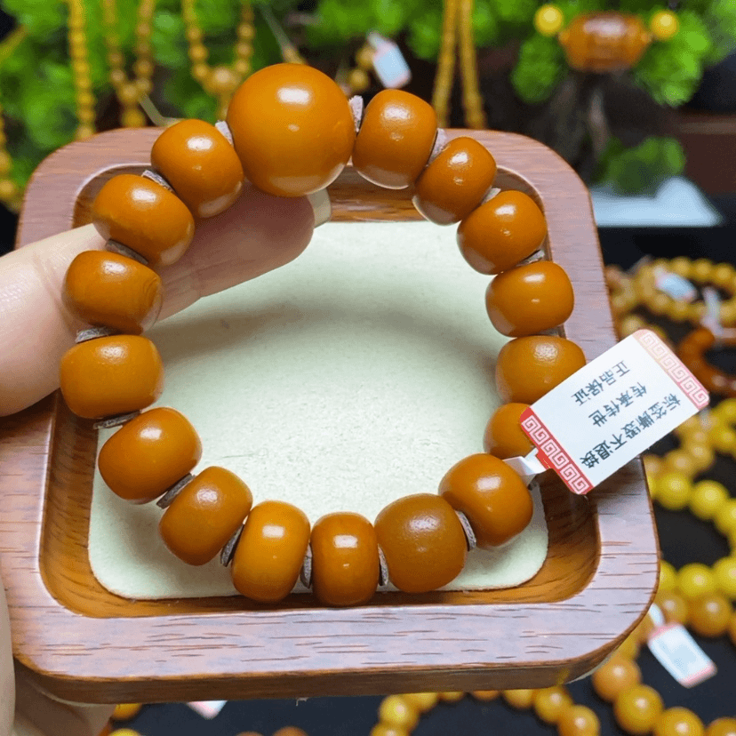 【闪购商品】蜜蜡手链未镶嵌手串