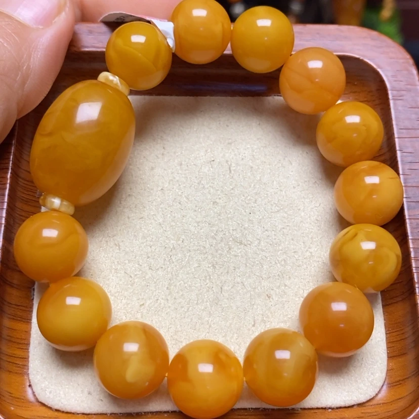 【闪购商品】蜜蜡手链未镶嵌手串
