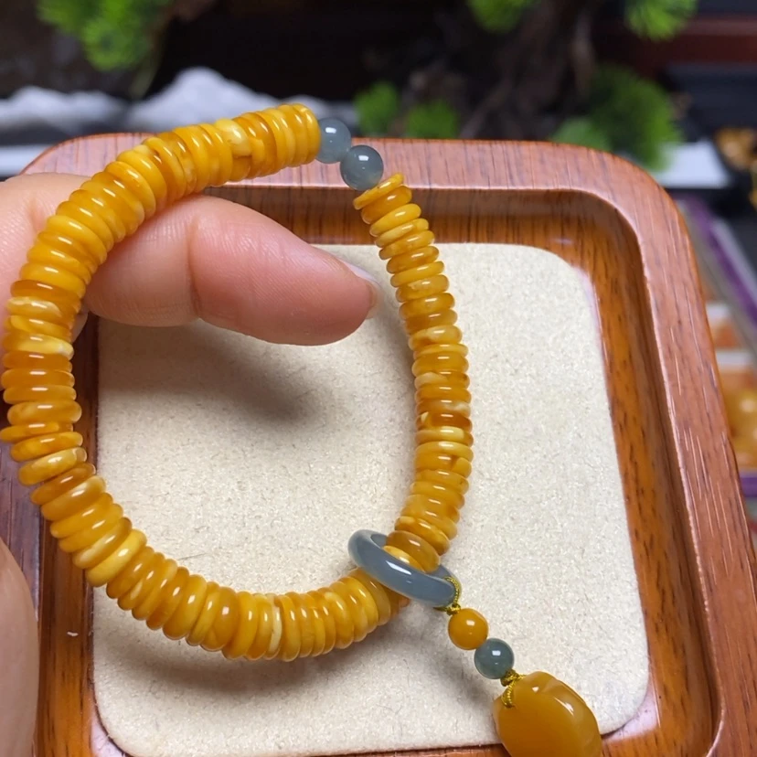 【闪购商品】蜜蜡手链未镶嵌手串