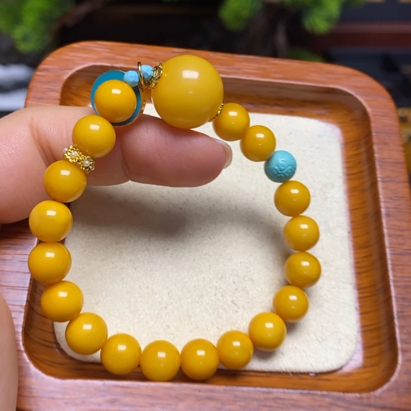 【闪购商品】蜜蜡手链未镶嵌手串