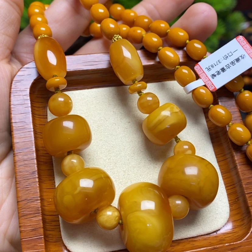 【闪购商品】蜜蜡颈饰未镶嵌项链