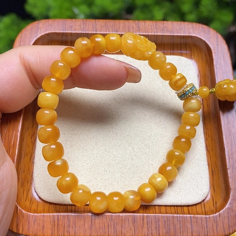 【闪购商品】蜜蜡手链未镶嵌手串