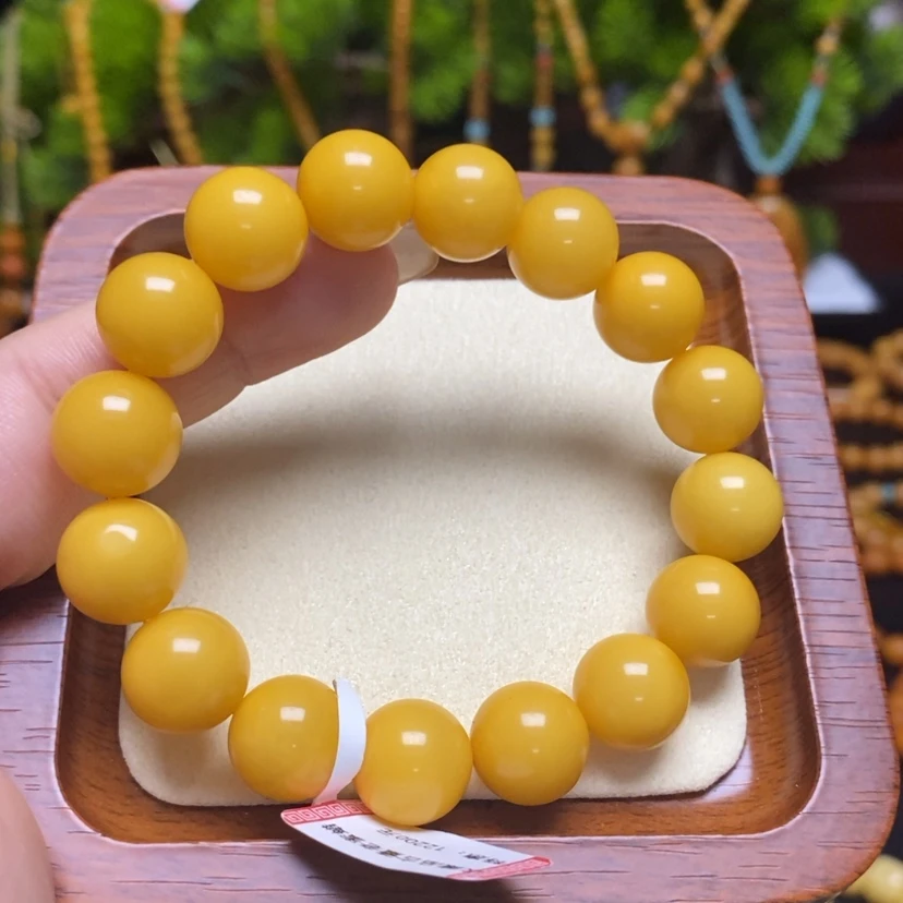 【闪购商品】蜜蜡手链未镶嵌手串