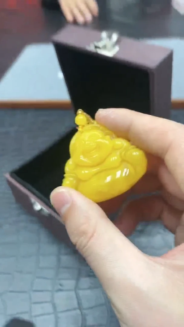 【闪购商品】21/025金绞蜜笑口常开项链