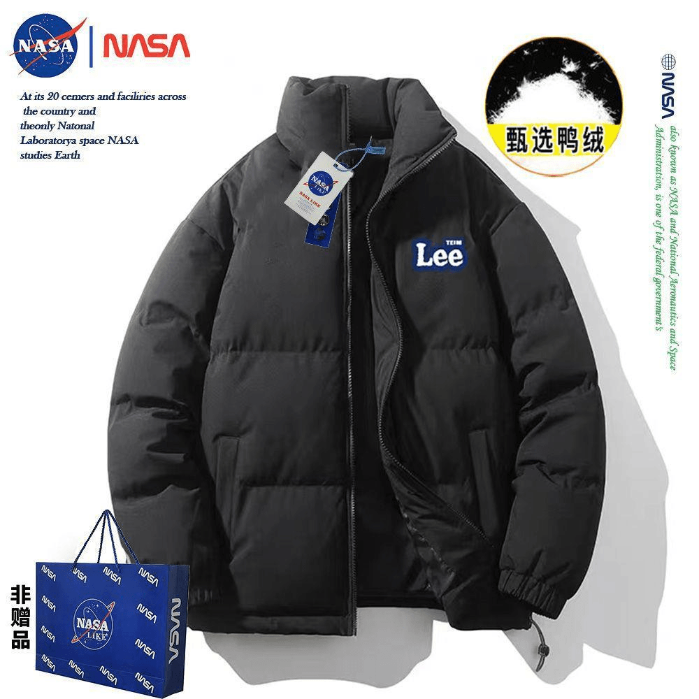 NASA联名外套男冬季棉服保暖加厚情侣冬装潮牌美式宽松百搭潮流