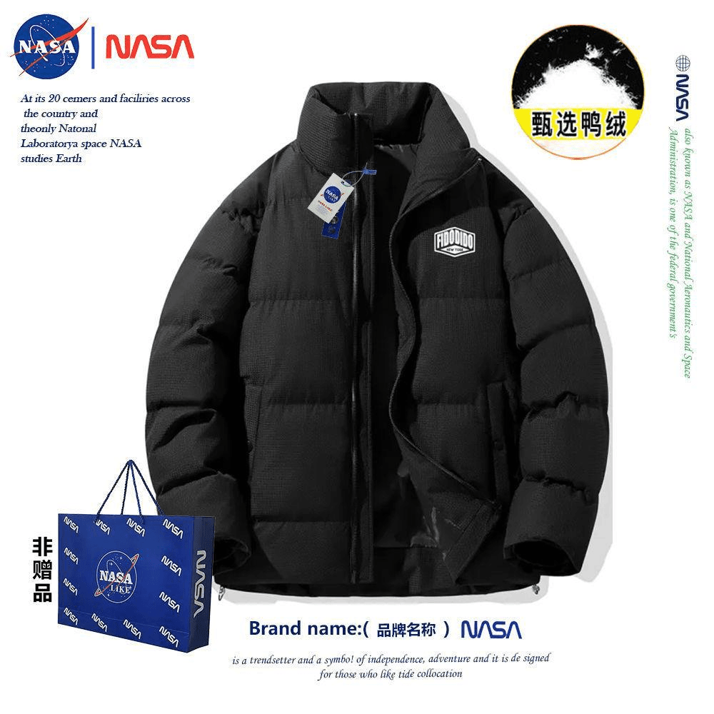 NASA联名韩版棉服女2023年新款冬季宽松外套男保暖加厚百搭休闲