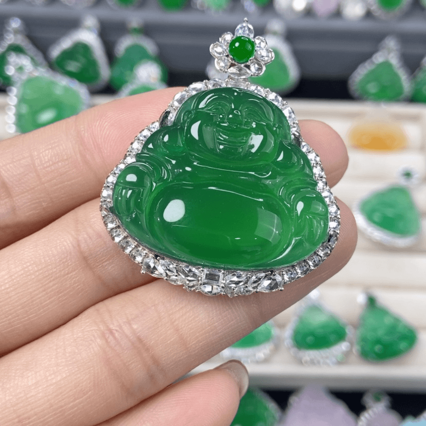 【闪购商品】玛瑙/玉髓吊坠银S925镶嵌杨*?