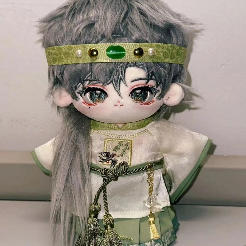 【现货】20厘米无属性现货棉花娃娃娃衣汉服中式套装20cm娃衣