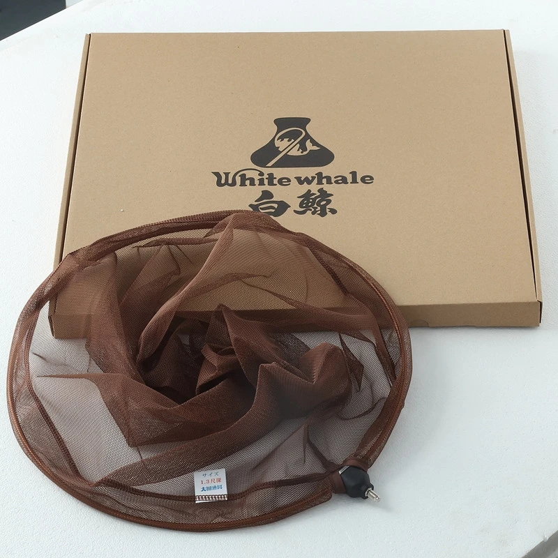 white whale/白鲸抄网头铝合金框宽大网眼速干切水快耐腐通用竞技
