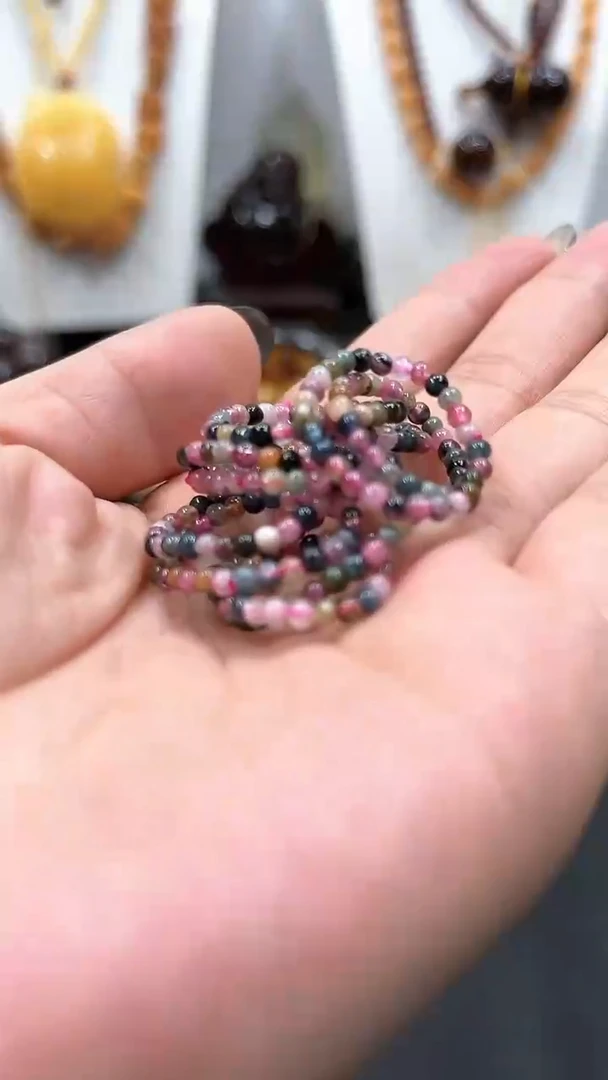 【闪购商品】水晶戒指未镶嵌碧玺戒指