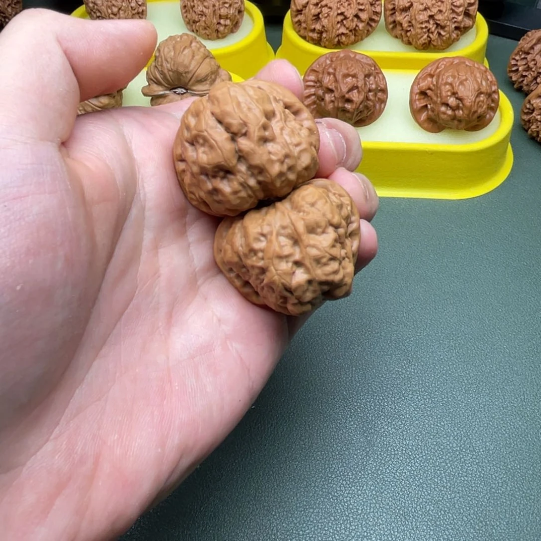 核桃核雕38修尖小肥蛙